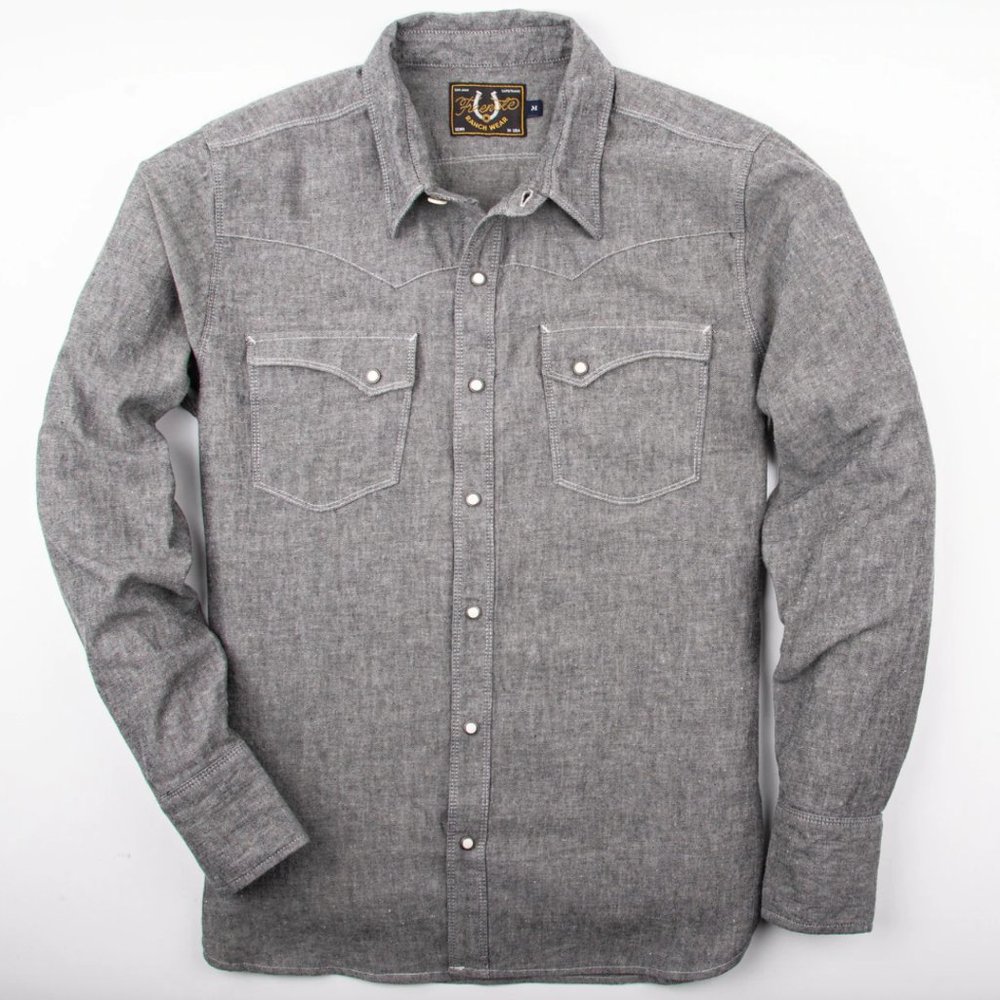 Freenote Cloth Calico Grey Shirt